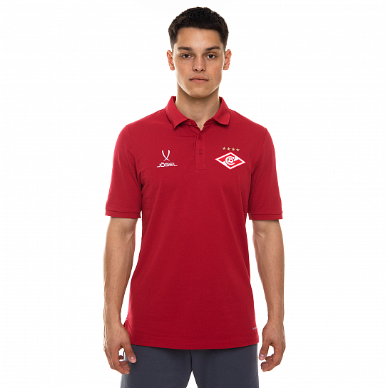 Jogel PREMIER Spartak red polo 2024-25