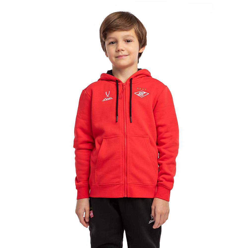 Худи детское Jogel ESSENTIAL Spartak Fleece красное 2025-26