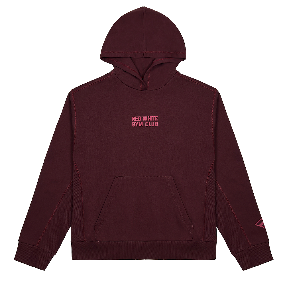 Худи GYM 2.0 бордовый