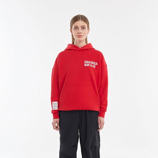 Red hoodie BORSCH
