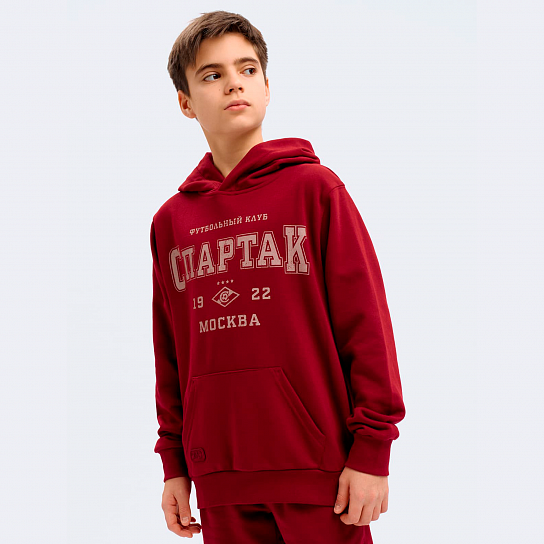 Толстовка детская ФК Спартак, бордо, (ТМ ATRIBUTIKA&CLUB)