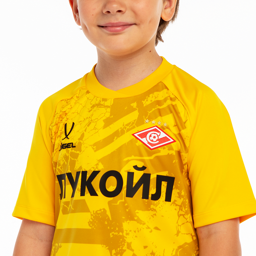 Футболка вратарская детская Jogel  желтая 2025-26