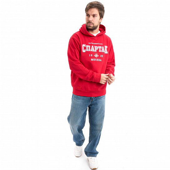Толстовка ФК Спартак 1922 красная (ATRIBUTIKA & CLUB)