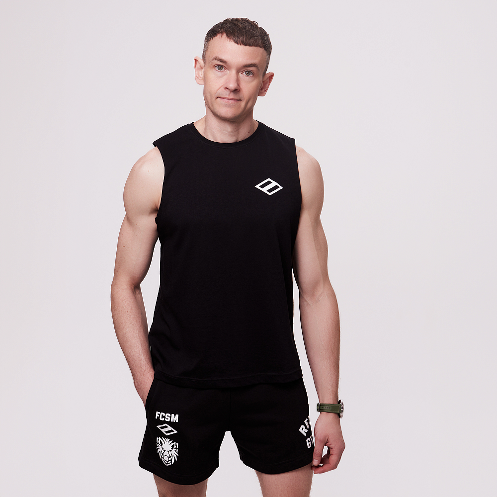 Майка RW Gym Club черная