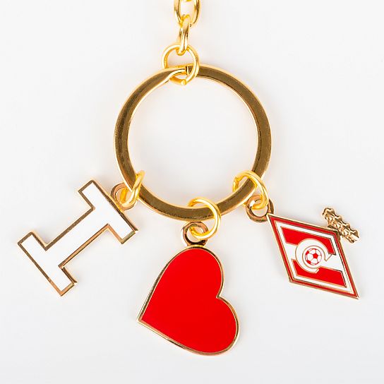 3 in 1 keychain I love Spartak