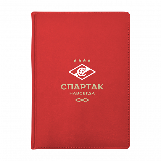 A6 diary "Spartak Forever" red