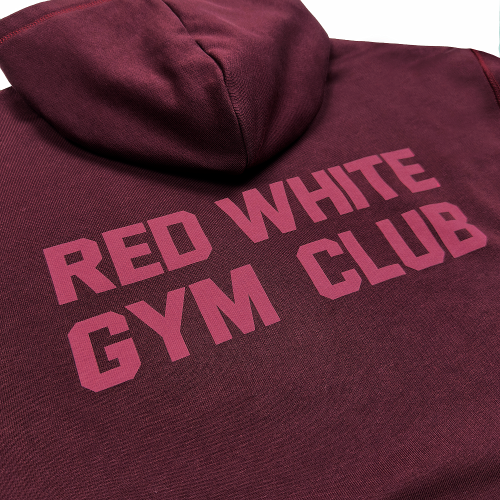 Худи GYM 2.0 бордовый