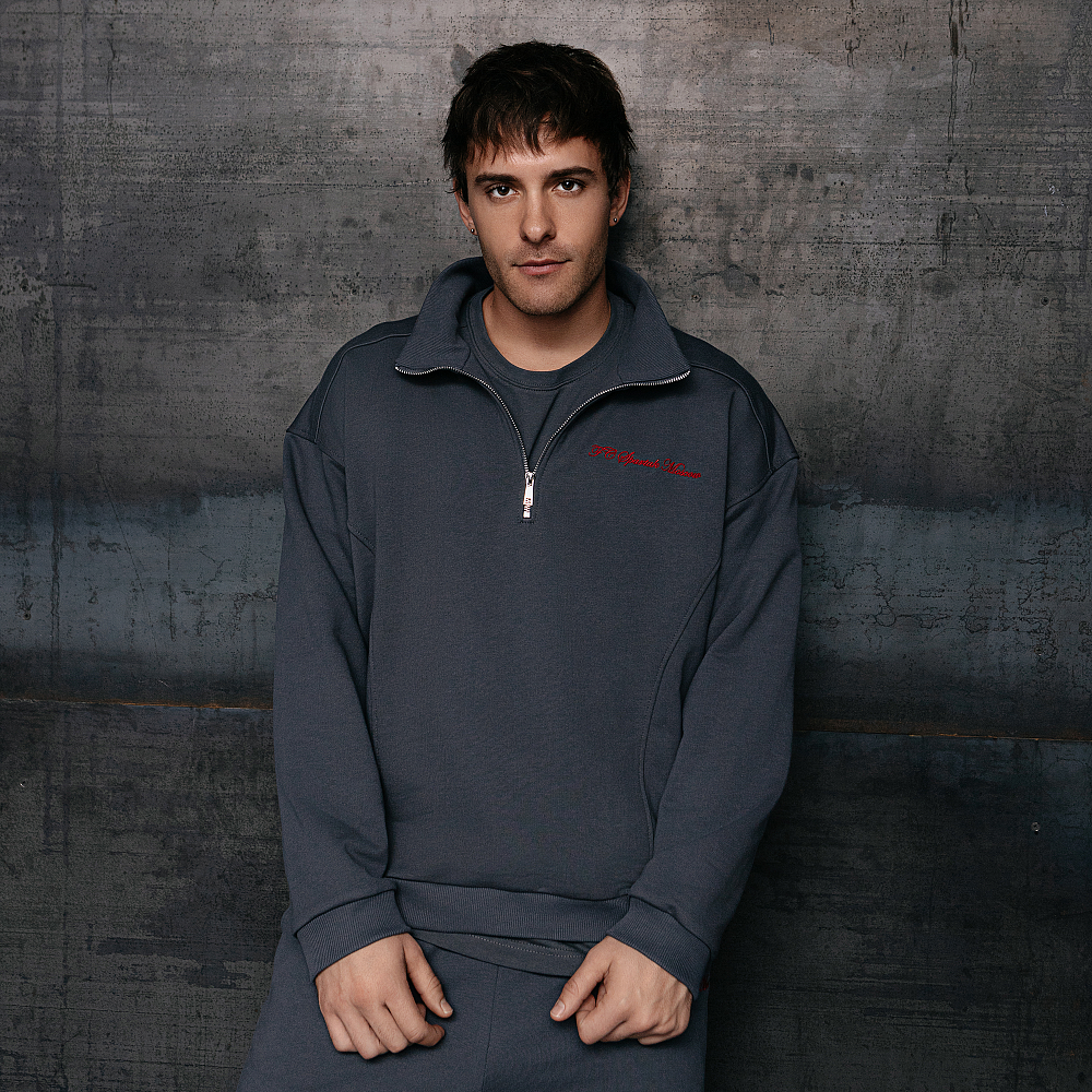 FC Spartak Moscow zippered sweatshirt