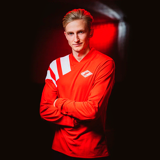 T-shirt SPARTAK retro long sleeve