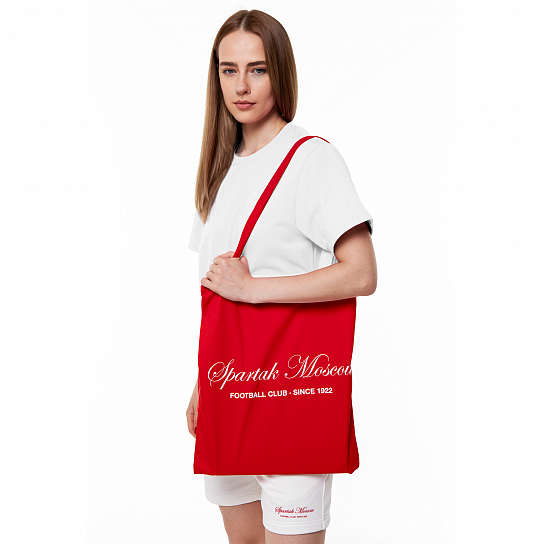 Сумка-шоппер красная FC Spartak Moscow