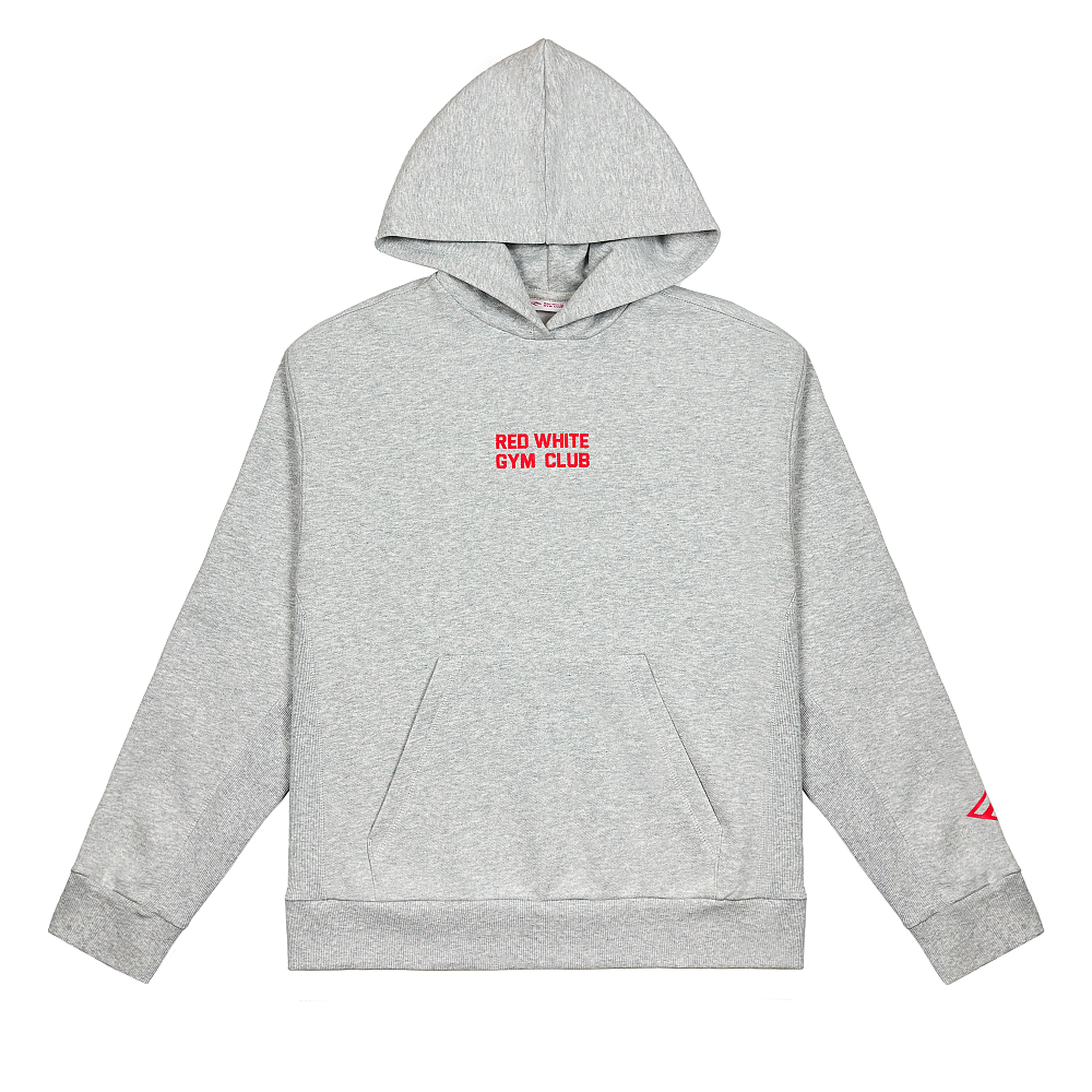 Худи GYM 2.0 серый меланж