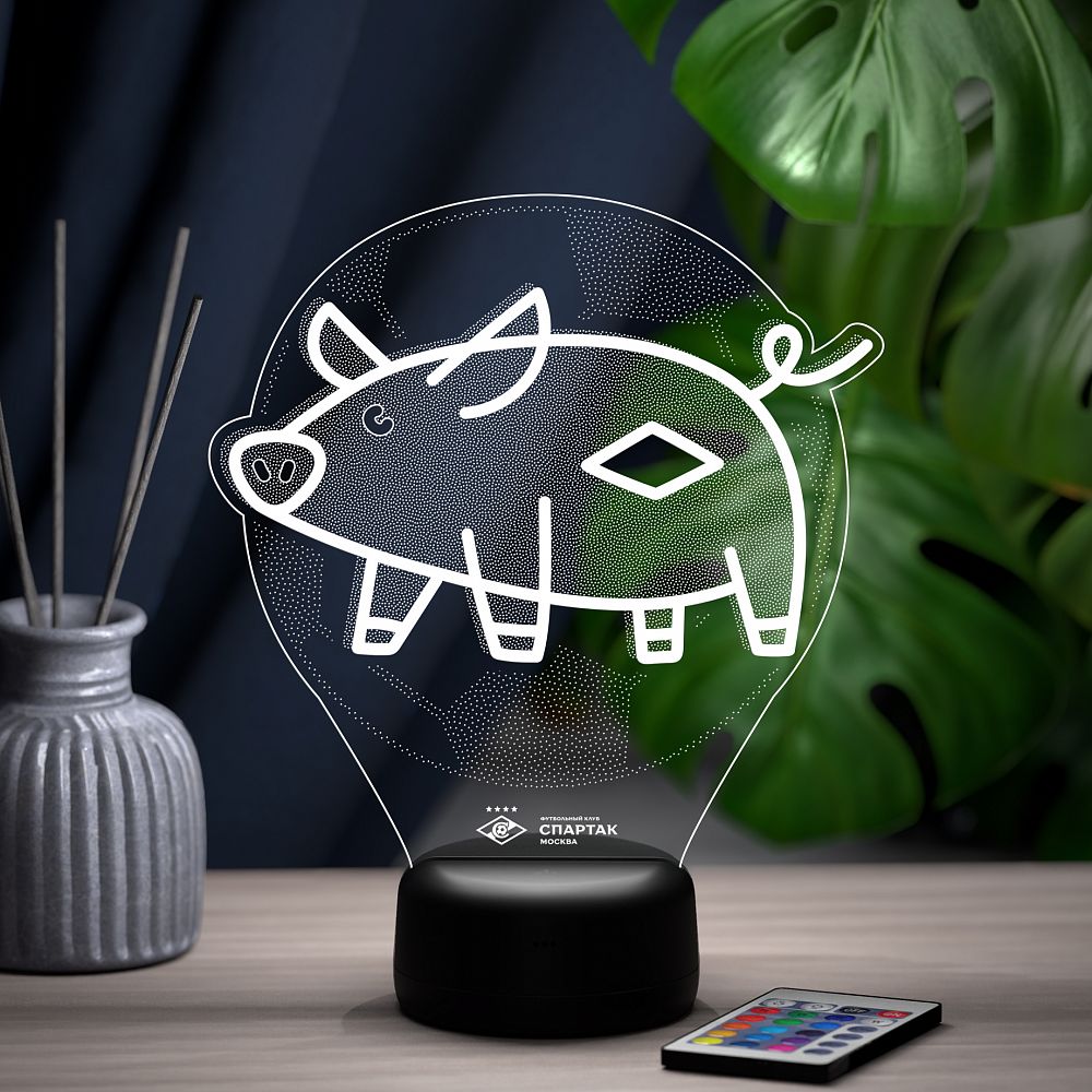 Светильник "Свинка"