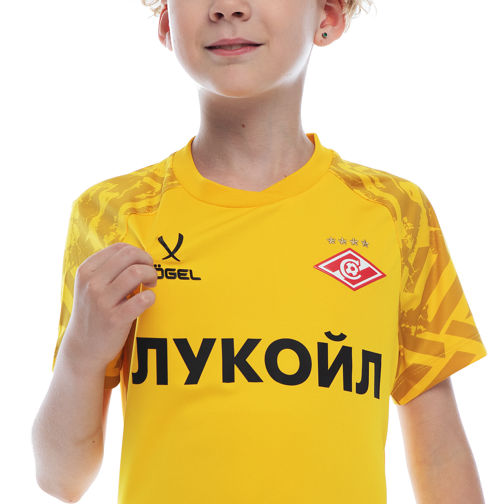 Футболка вратарская Jogel PREMIER желтая 2024-25