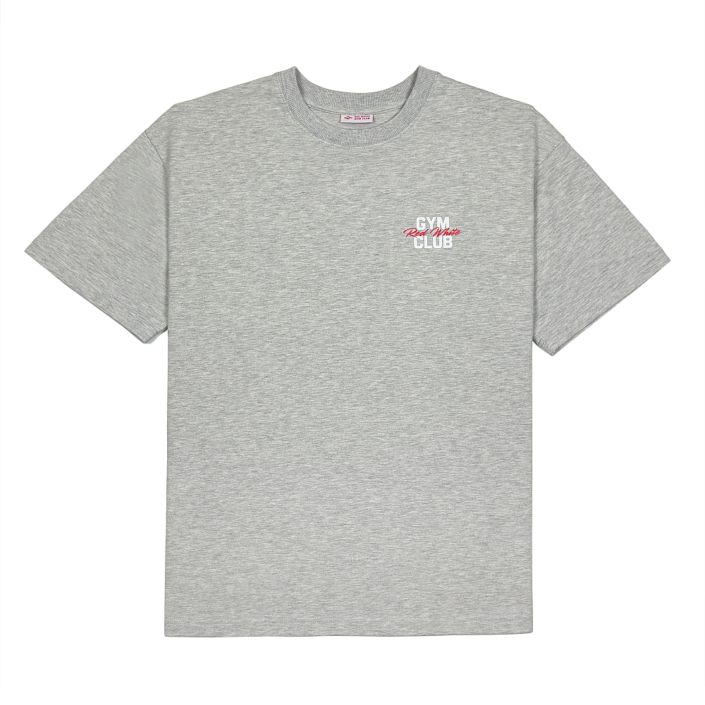 Футболка GYM 2.0 серый меланж