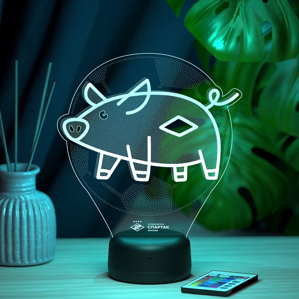 Светильник "Свинка"