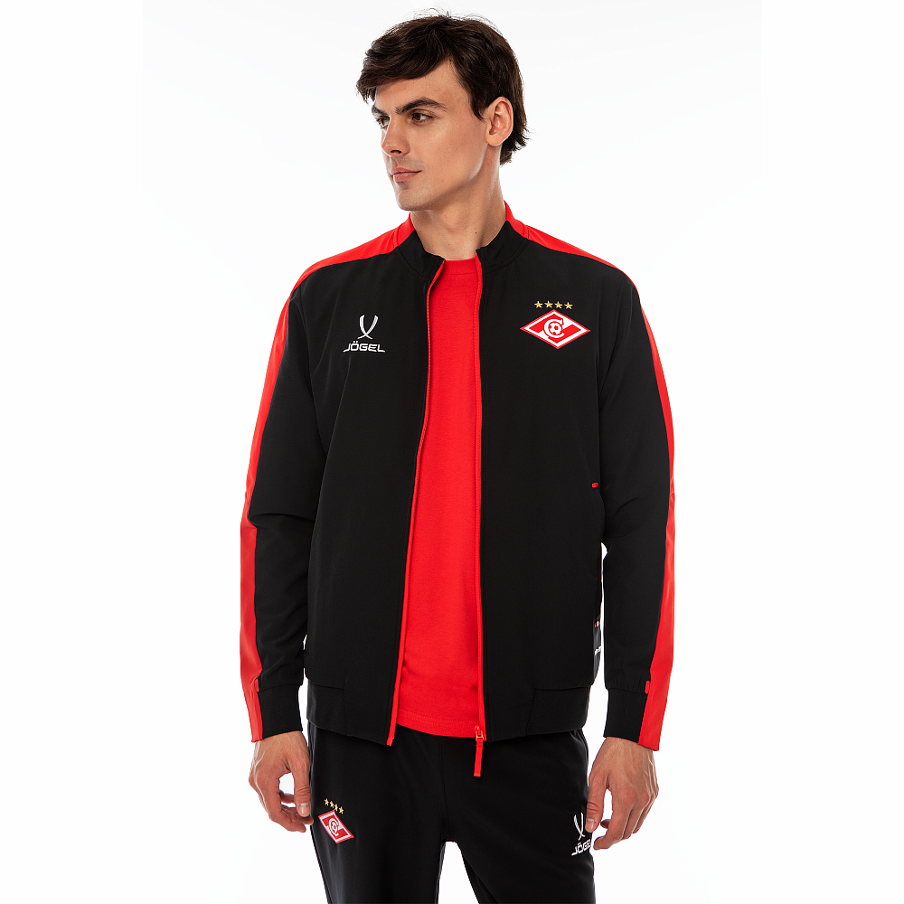 Куртка парадная Jogel PREMIER Spartak черная 2025-26