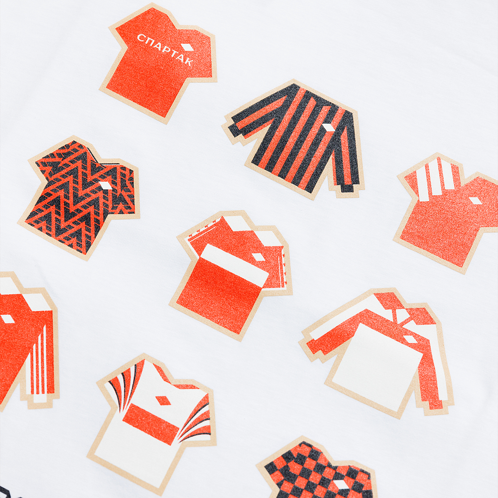 FC Spartak retro shirt in white