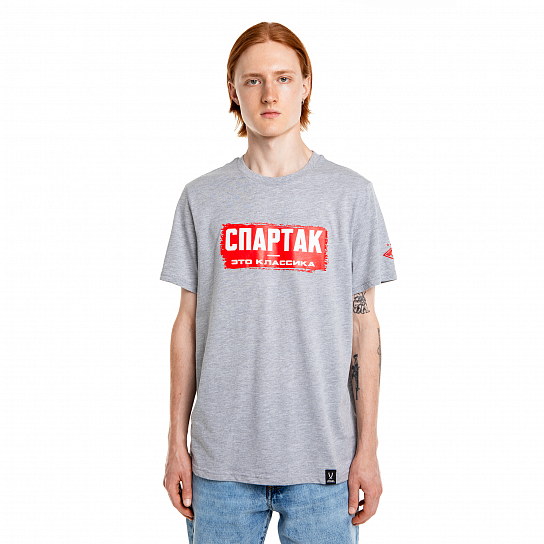Футболка Jogel ФК Спартак серая