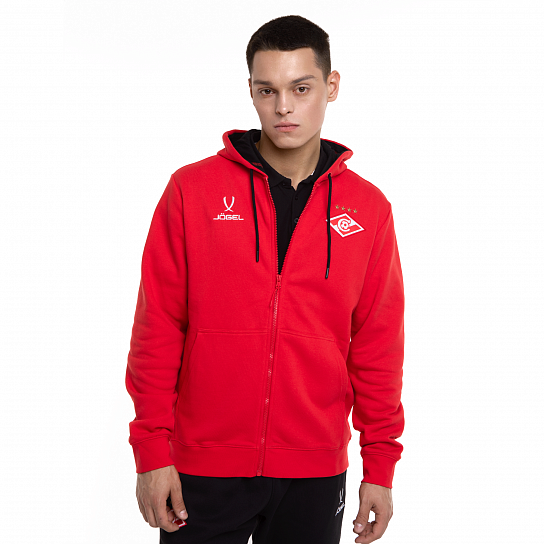 Худи Jogel ESSENTIAL Spartak Fleece красное 2025-26