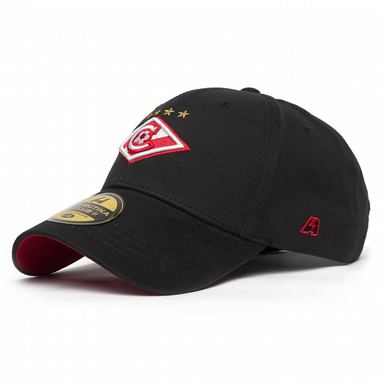 Baseball cap FC Spartak black (ATRIBUTIKA & CLUB)