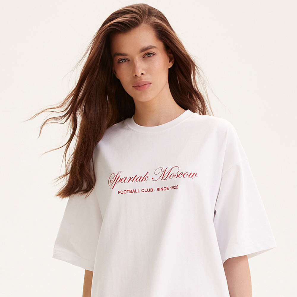 Футболка белая FC Spartak Moscow