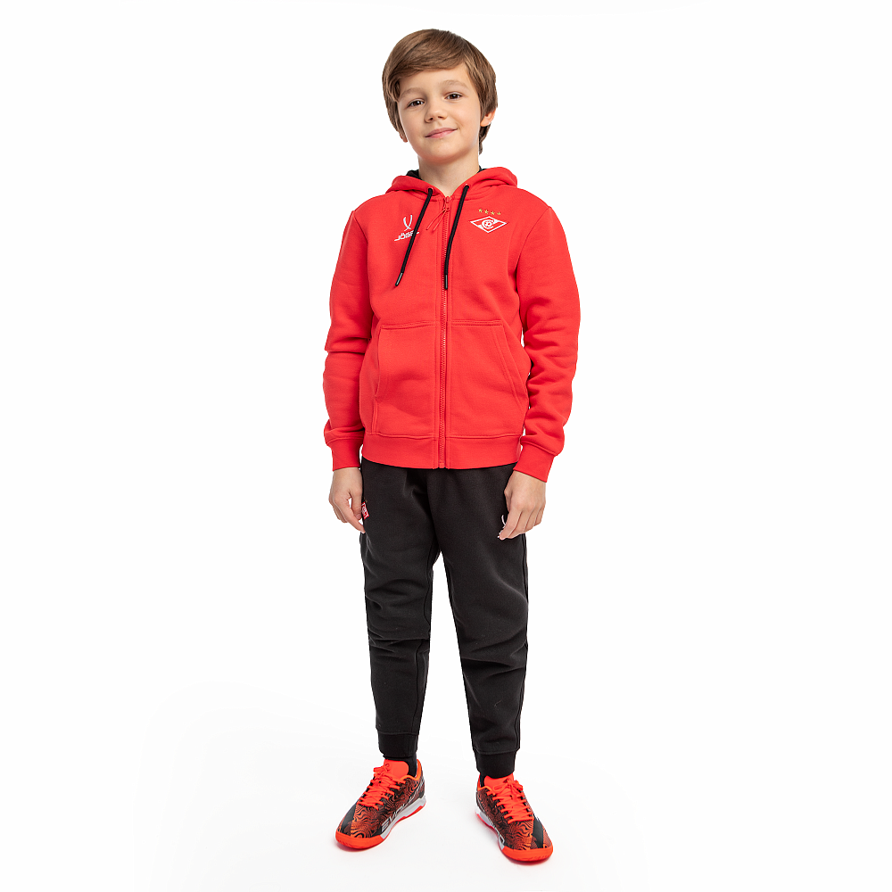 Худи детское Jogel ESSENTIAL Spartak Fleece красное 2025-26