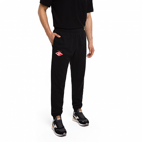 Брюки Jogel ESSENTIAL Spartak Fleece черные