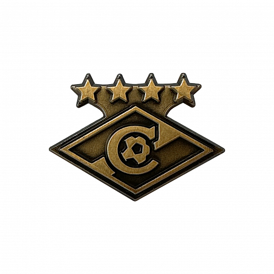 Metal badge with FCSM logo