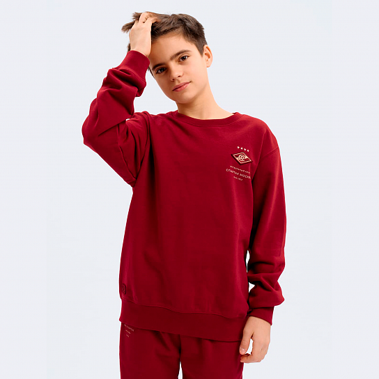 Свитшот детский ФК Спартак, бордо, (ТМ ATRIBUTIKA&CLUB)