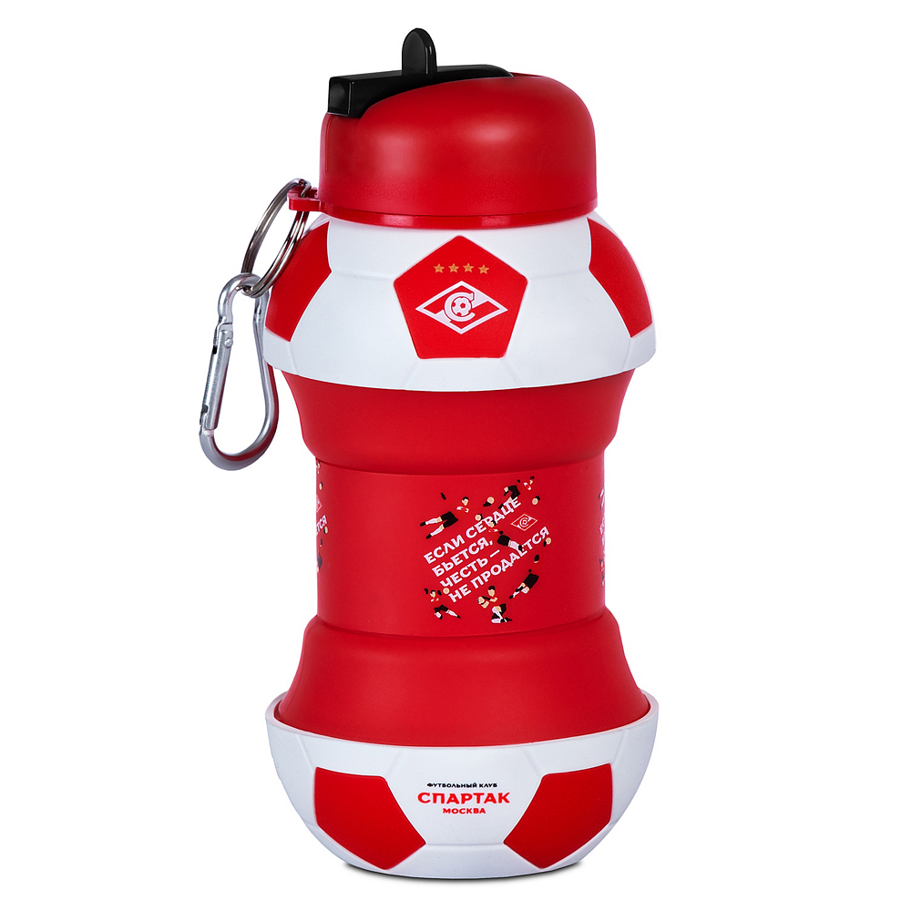 Силиконовая складная фляга ФК Спартак