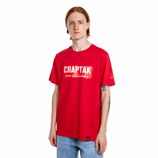 Футболка Jogel ФК Спартак красная