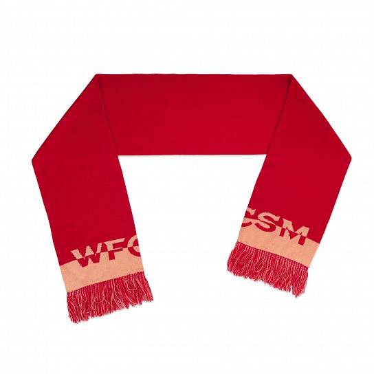 Шарф ЖФК Спартак-Москва WFCSM красный