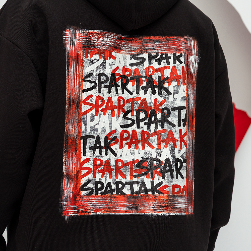 Худи "Black/Red" черный