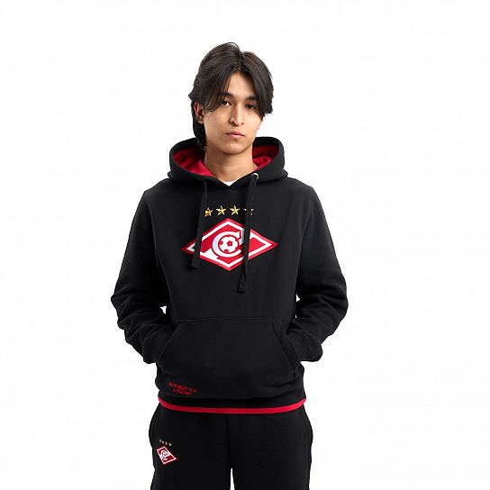 Толстовка ФК Спартак черная (ATRIBUTIKA & CLUB)