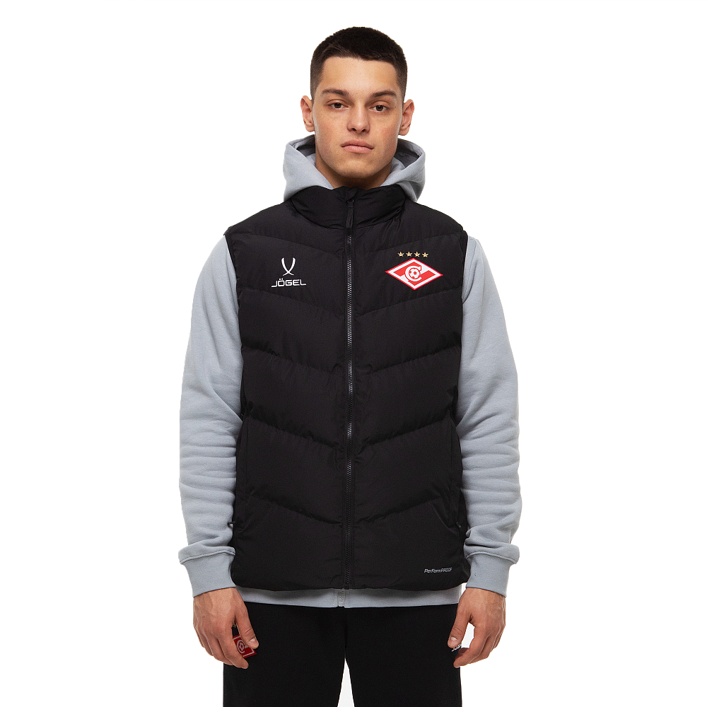 Жилет утепленный Jogel PREMIER Spartak черный