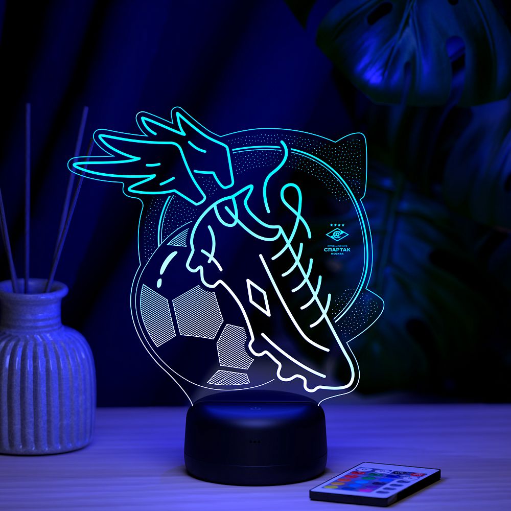 Светильник "Бутсы и Мяч"