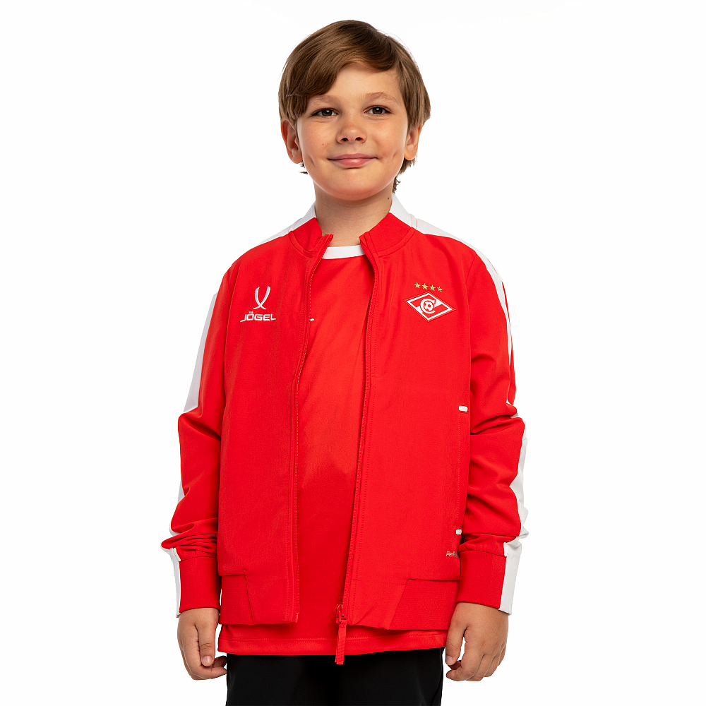 Куртка парадная детская Jogel Spartak красная 2025-26