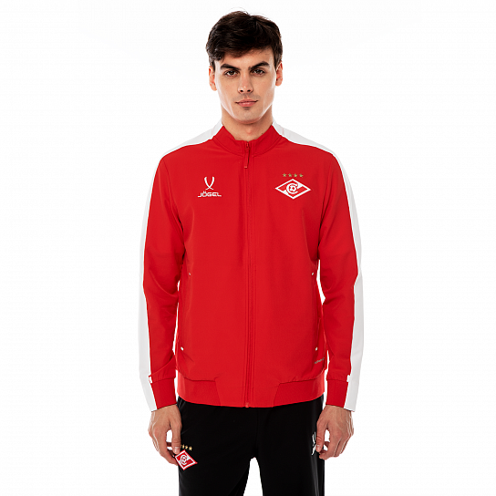 Куртка парадная Jogel PREMIER Spartak красная 2025-26