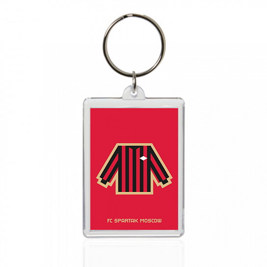 Acrylic Striped keychain