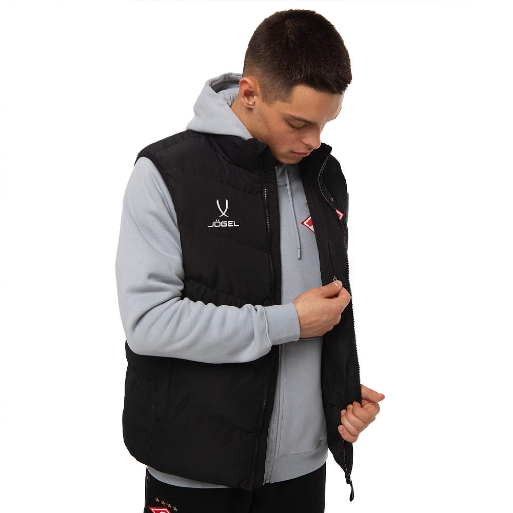 Жилет утепленный Jogel PREMIER Spartak черный