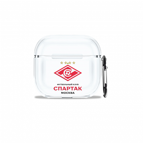 Чехол для наушников AirPods 4 прозрачный (SPR006)