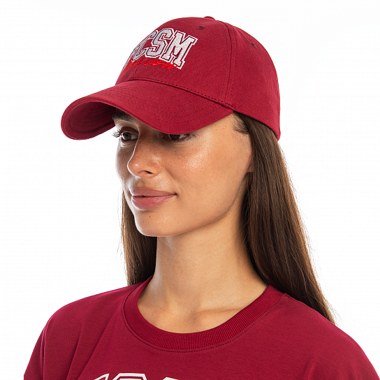 Бейсболка FCSM Moscow бордовая