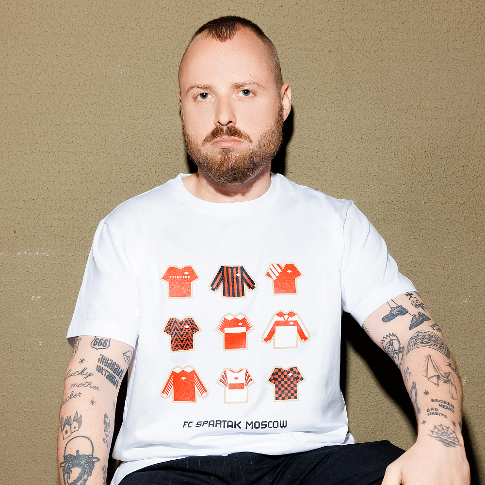 FC Spartak retro shirt in white