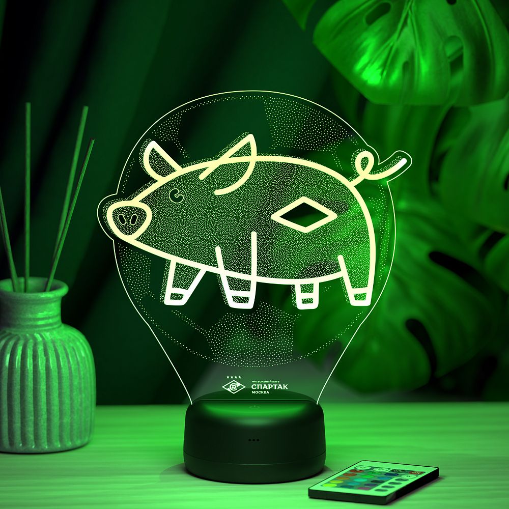 Светильник "Свинка"