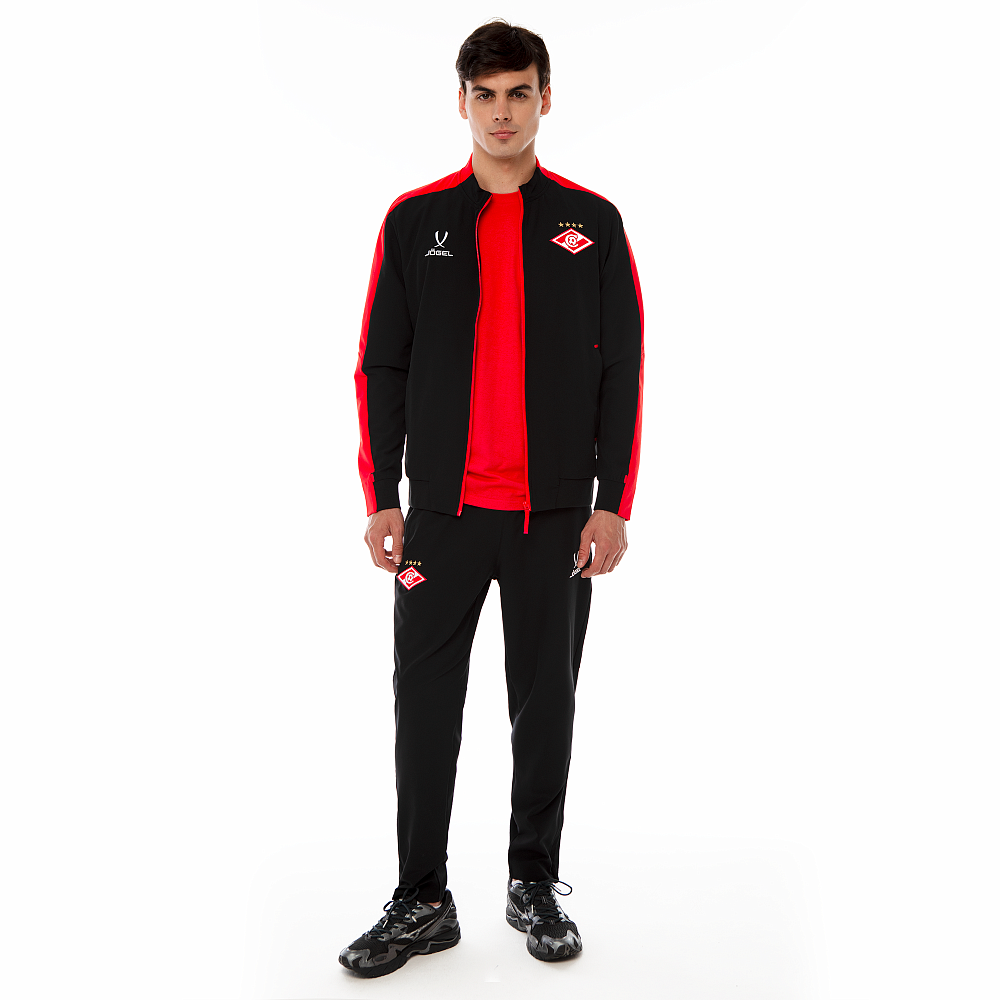 Куртка парадная Jogel PREMIER Spartak черная 2025-26