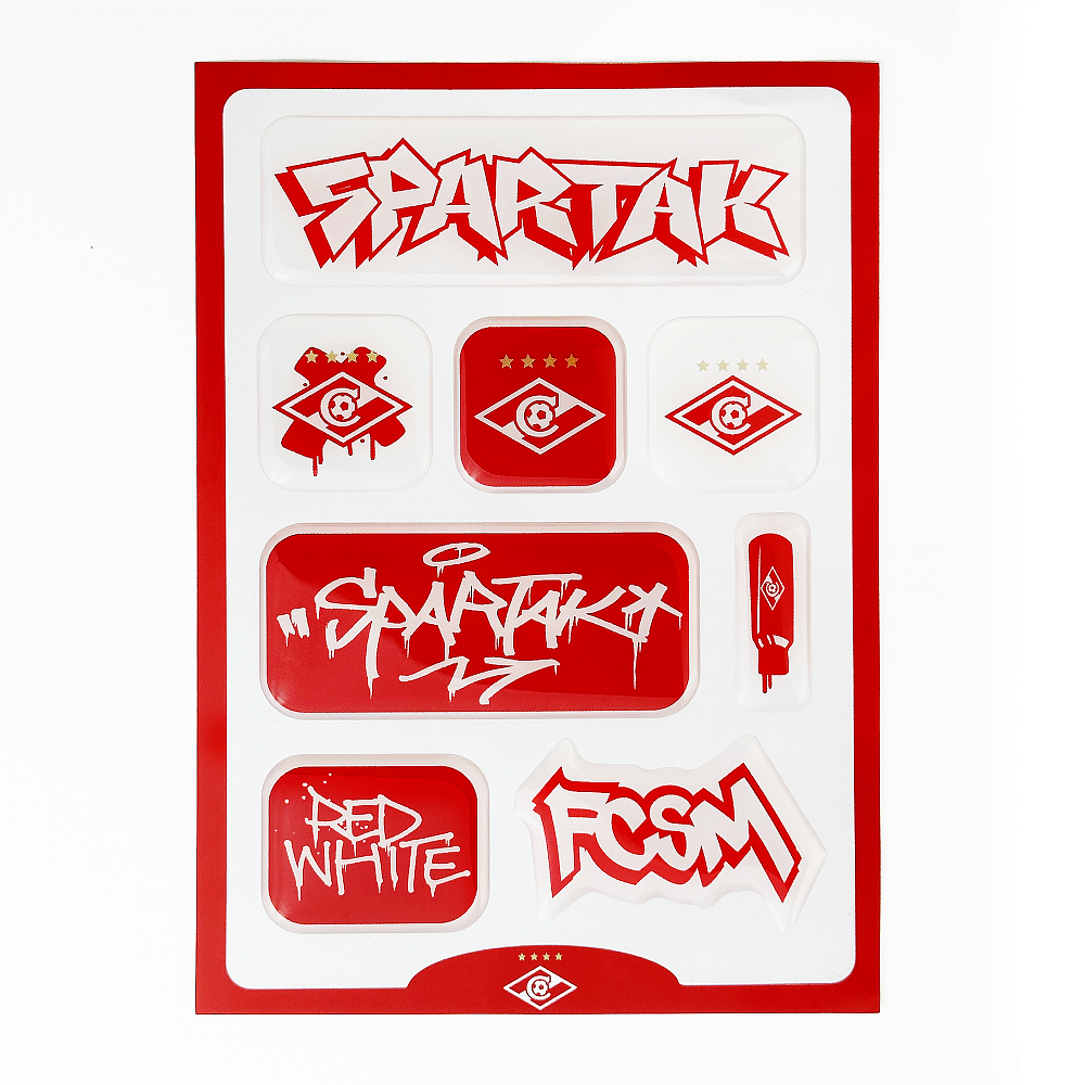 Набор 3D-стикеров "FCSM"