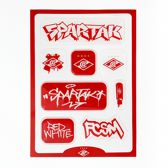 Набор 3D-стикеров "FCSM"