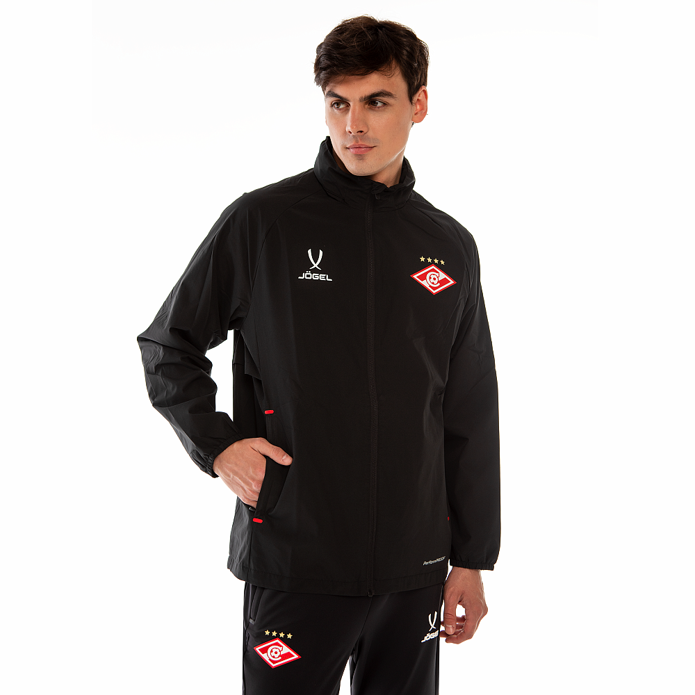 Куртка ветрозащитная Jogel PREMIER черная 2025-26