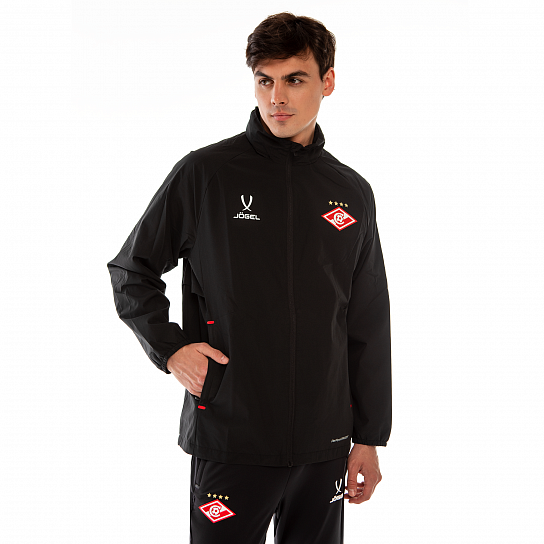 Куртка ветрозащитная Jogel PREMIER черная 2025-26
