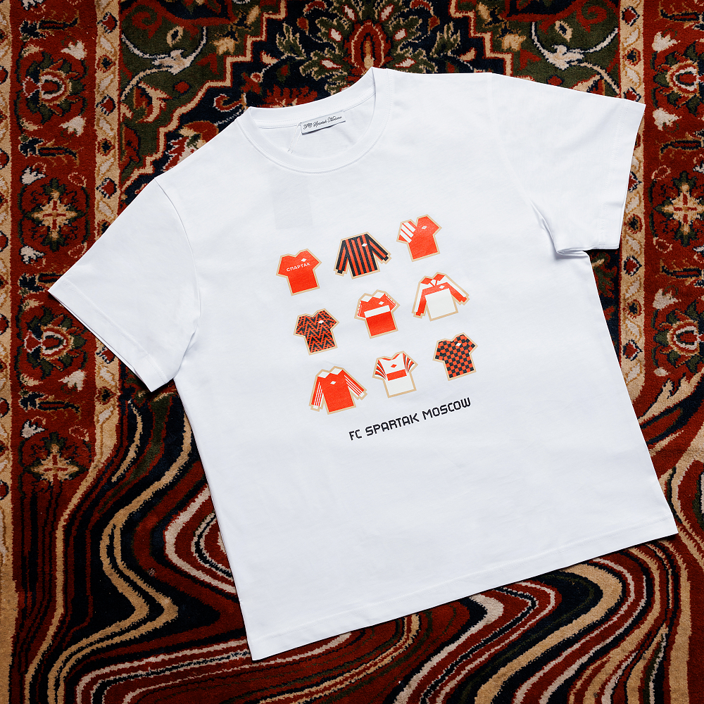 FC Spartak retro shirt in white